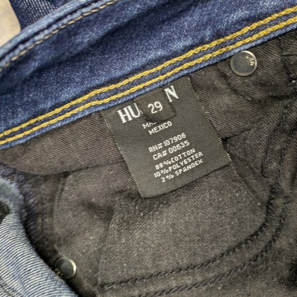 Hudson Classic double button flap pocket Jeans Size 29 - Picture 8 of 9